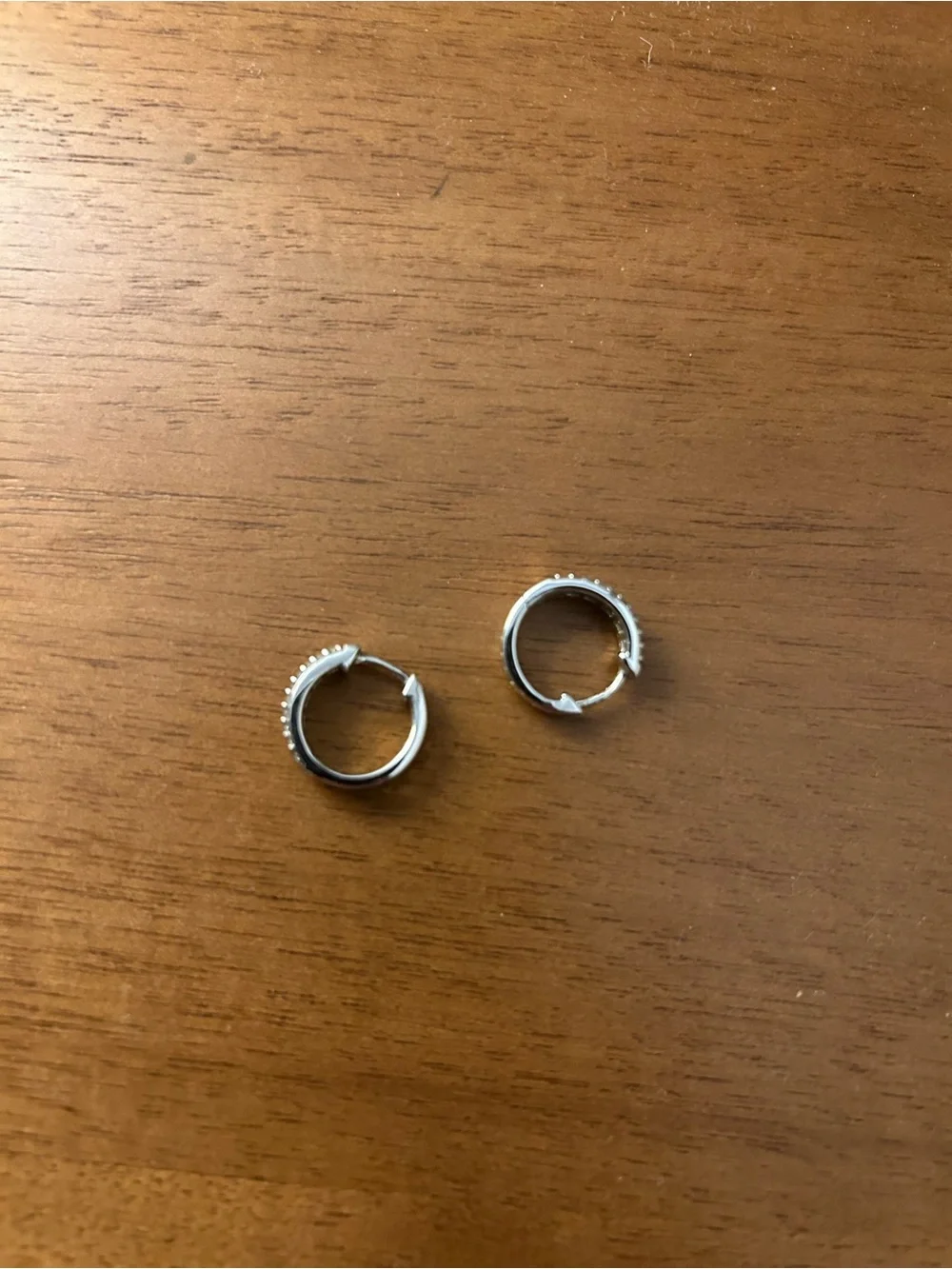 White Diamond Rhodium Over Sterling Silver Earrings 0.50ctw